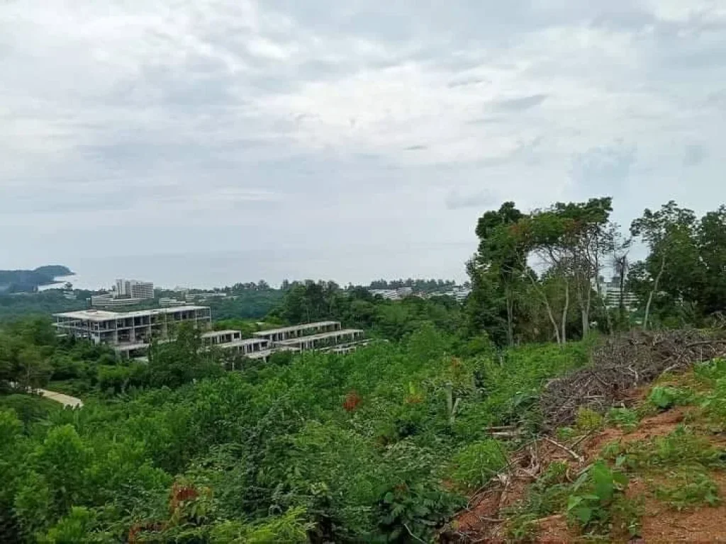 ขายที่ดิน 4-0-92 ไร่ Sea view บนเนินเขาวิวชายหาดกะรน ภูเก็ต