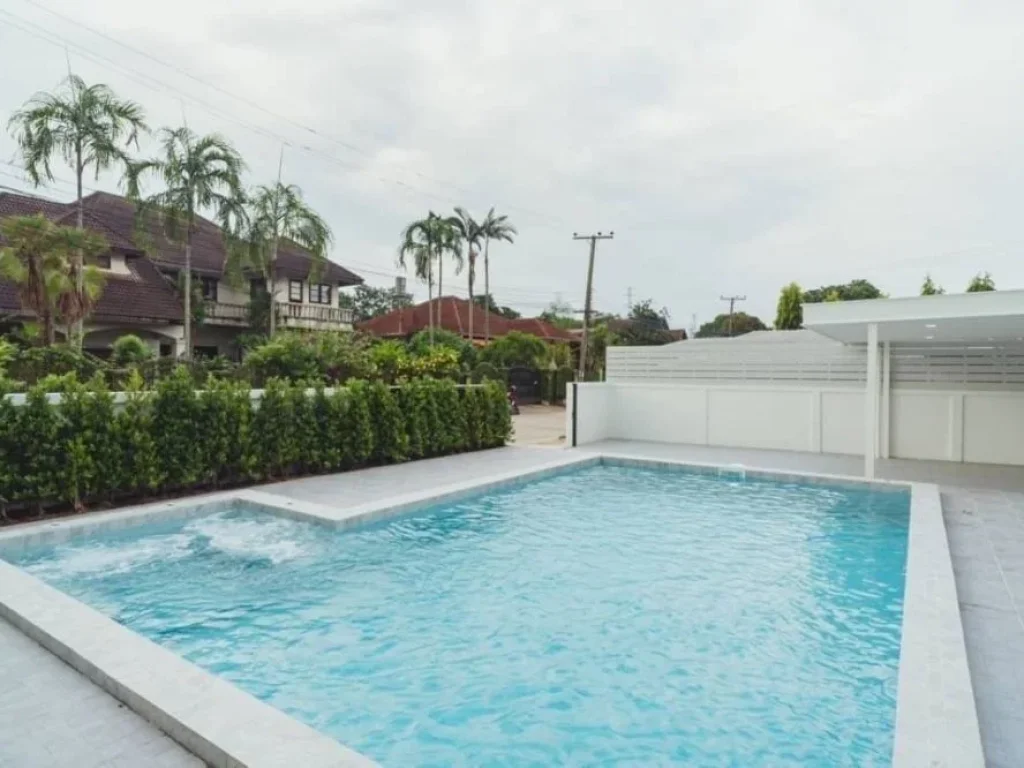 ให้เช่า Pool Villa modern style พร้อมเฟอร์นิเจอร์ครบครัน