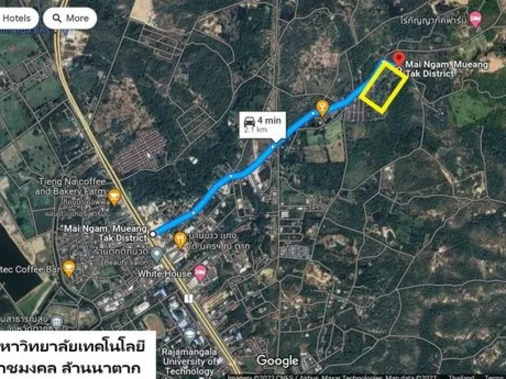 ขายที่ดิน 27-3-95ไร่ 2แปลงรวม ตไม้งาม อเมือง จตาก