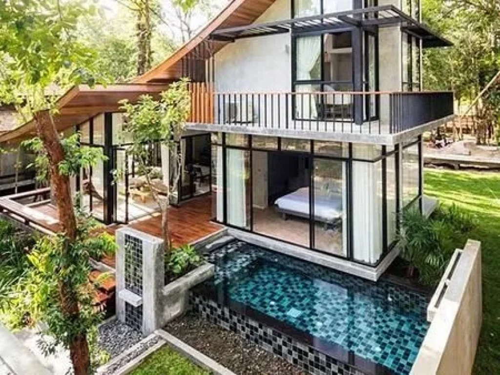 ทำเลดีแหล่งชุมชน ขาย pool villa ทั้งหมด 8 หลัง บนพื้นที่ 3