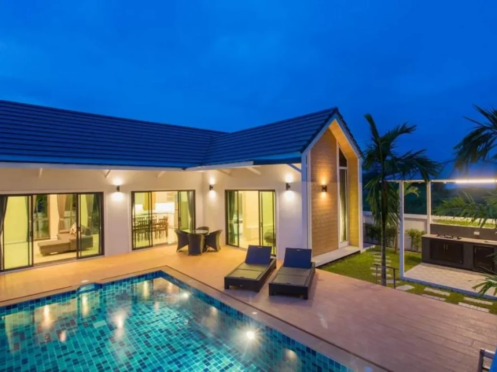 ขายบ้านโครงการ LEIKA Poolvilla Hua Hin ในตหินเหล็กไฟ