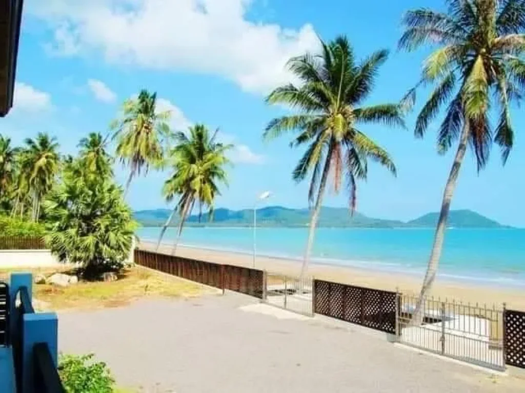 ขายบ้านติดทะเลชุมพร ตหาดทรายรี อเมืองชุมพร จชุมพร เนื้อที่