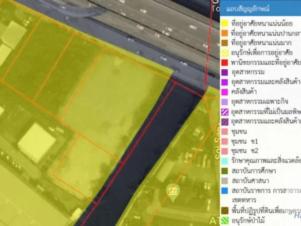 ที่ดินเปล่า 3-2-55 ไร่ ติดถนนบางนา-ตราด กม16-17 ขาเข้า