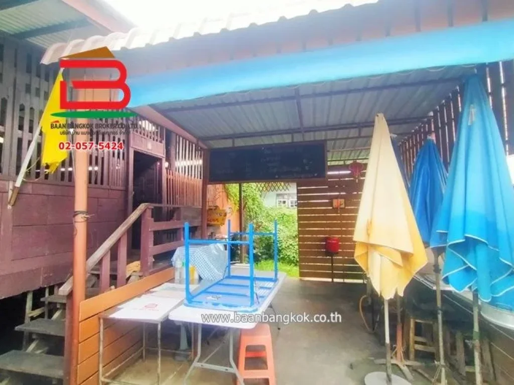 ที่ดินบ้าน บ้านบนเกาะเกร็ด เนื้อที่ 32 ตรว ถนนรอบเกาะเกร็ด