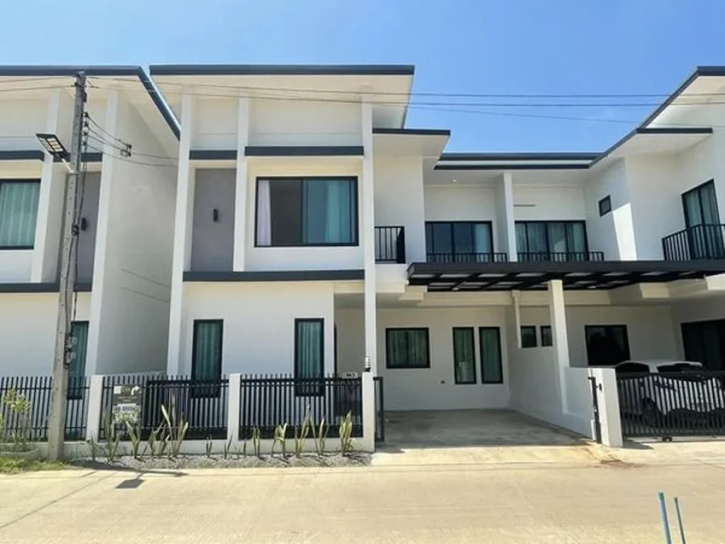 Twin Home บ้านแฝด 2 ชั้น สไตล์โมเดิร์นสุดหรู