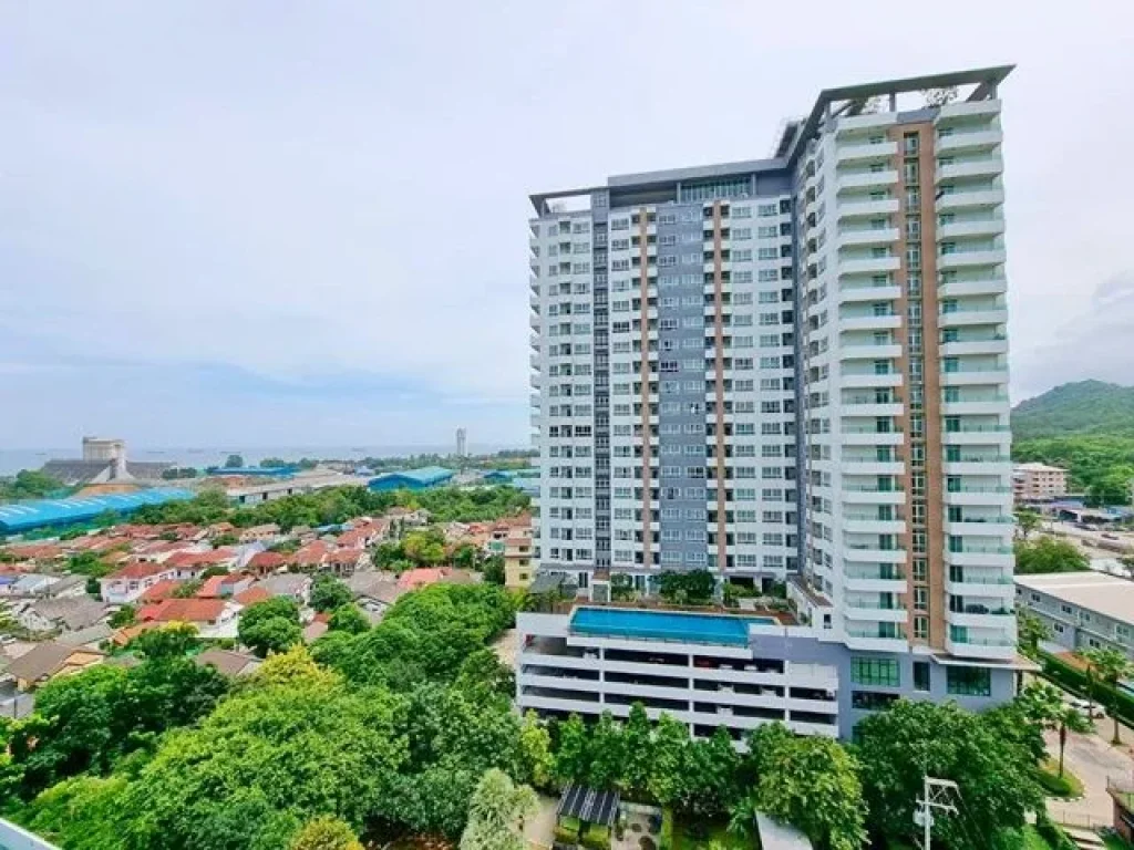 ให้เช่าใหญ่มาก Sea Hill Condo Sriracha ตึกC ชั้น9 ห้องมุม 50