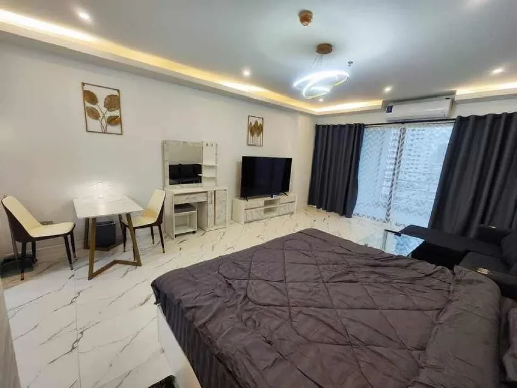 ให้เช่า Studio คอนโดวิวทะเล 5C ติดหาดดงตาล Condo for rent