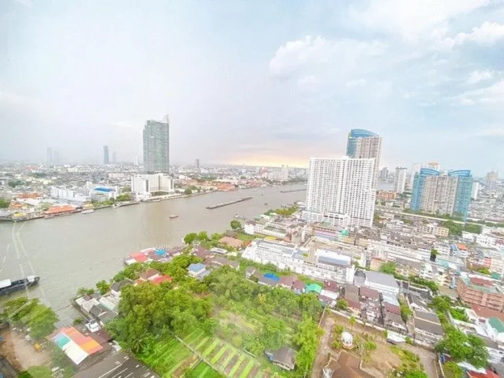 คอนโดChapter Charoennakhon riverside วิวแม่น้ำเอเชียทีคปล่อย