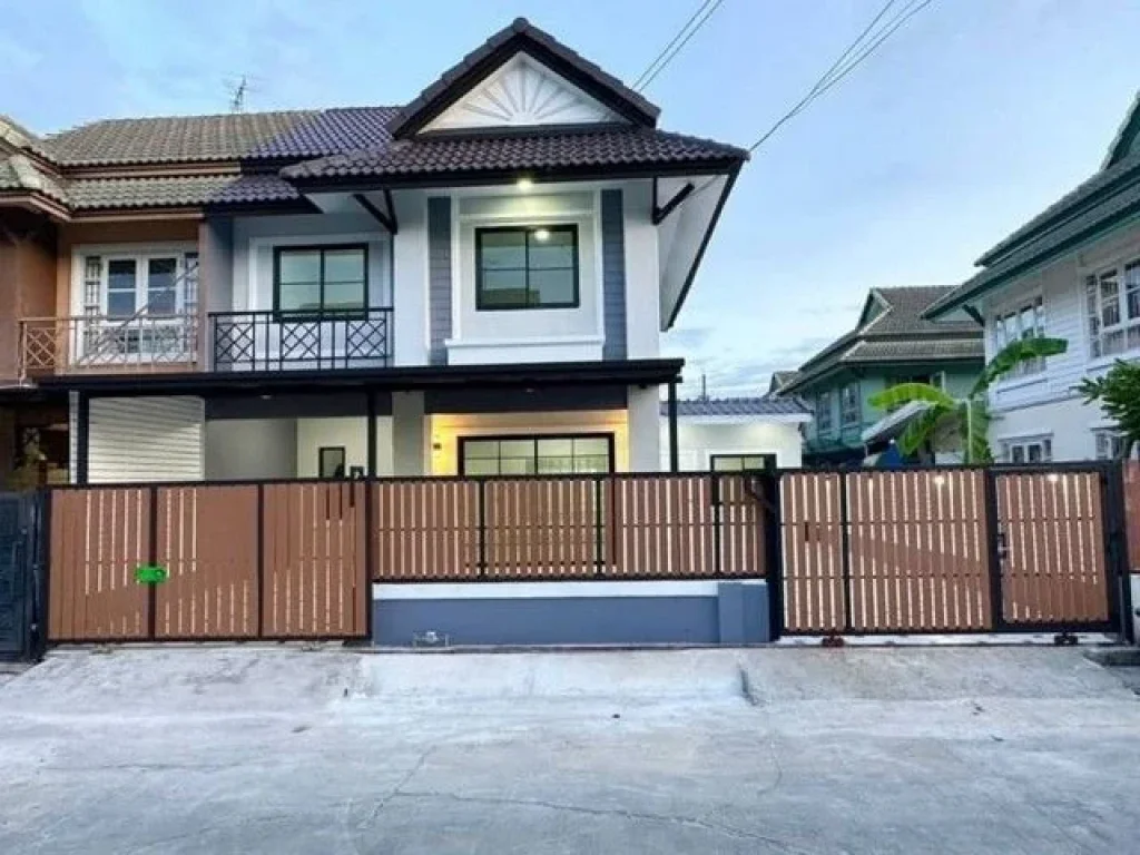 บ้านแฝดหลังใหญ่พฤกษา 19 บางใหญ่ กาญจนาภิเษก