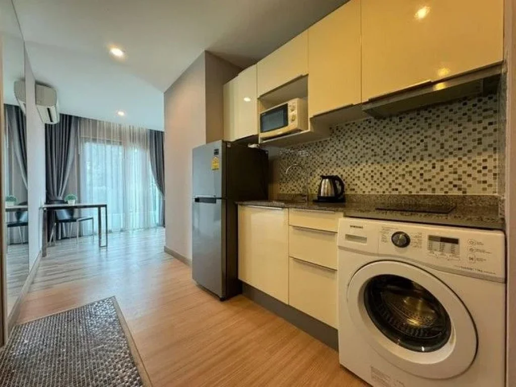 Prime Square Condo แยกเมย่า ห้องมุม 1 Bed ขนาดใหญ่ ชั้น 2