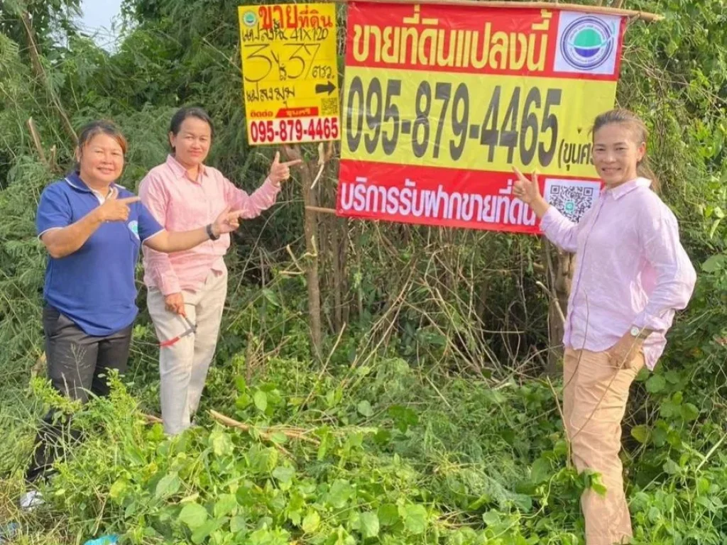 ขายต่ำกว่าราคาตลาดที่ดินติดถนนดาวทอง 3 ไร่เศษ