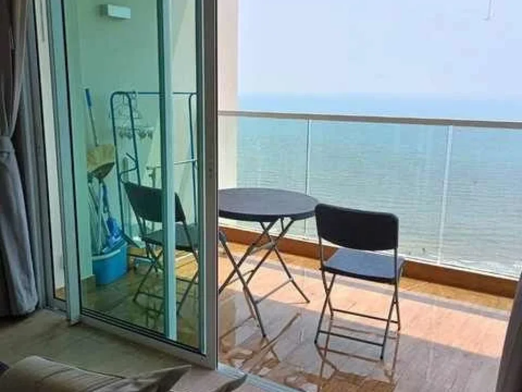 ให้เช่า 1 ห้องนอน วิวทะเล Cetus Beachfront Condominium