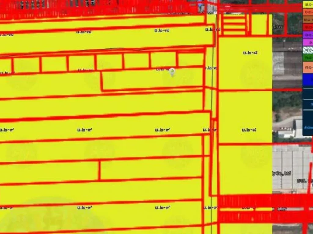 ขายที่ดิน เนื่อที่ 5ไร่ เส้นร่มเกล้า ที่ดินติดร้านสีสันวัสดุ