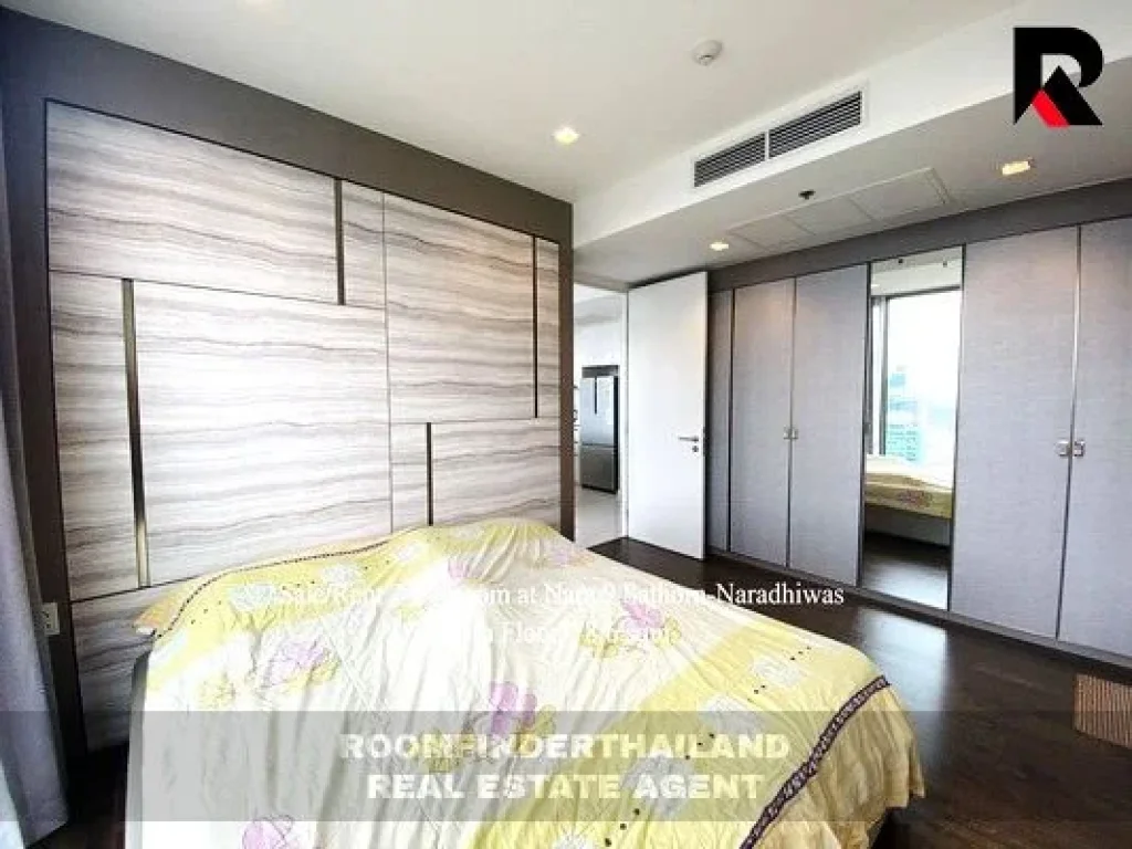 เช่า FOR RENT NARA 9 CONDOMINIUM 2 beds 2 baths 78 Sqm 48000 CLOSE BTS CHONGNONSI