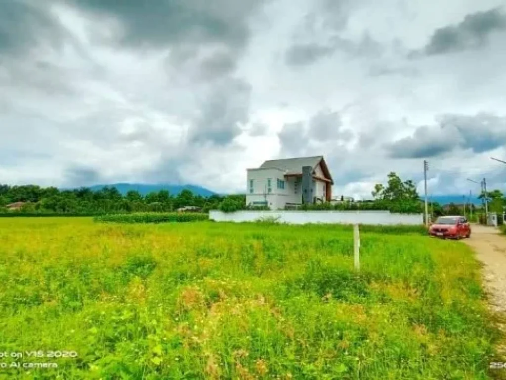 ขายที่ดินวิวดอยสุเทพวิวทุ่งนาเหมาะสร้างบ้านตากอากาศบ้านสวนบ้านหลังเกษียณ