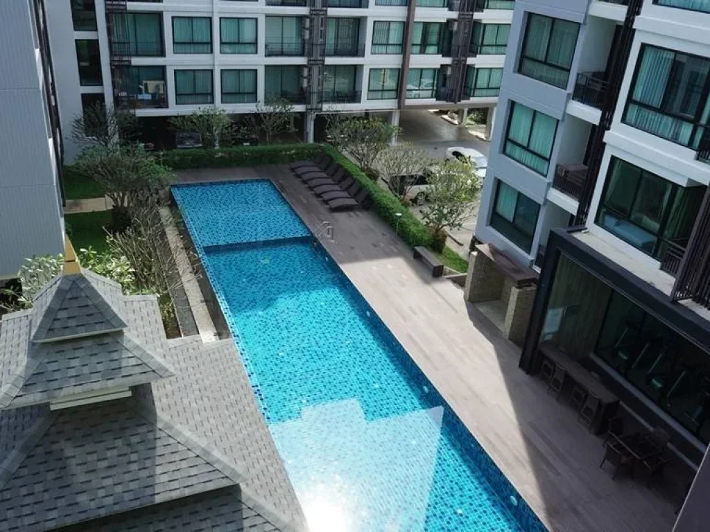 ขายคอนโดคิวเฮ้าส์ Q House condo พหลโยธิน-เชียงราย 1 ห้องนอน 1 ห้องน้ำ ชั้น 5 ขนาด 2941 ตารางเมตร วิวสระว่ายน้ำ