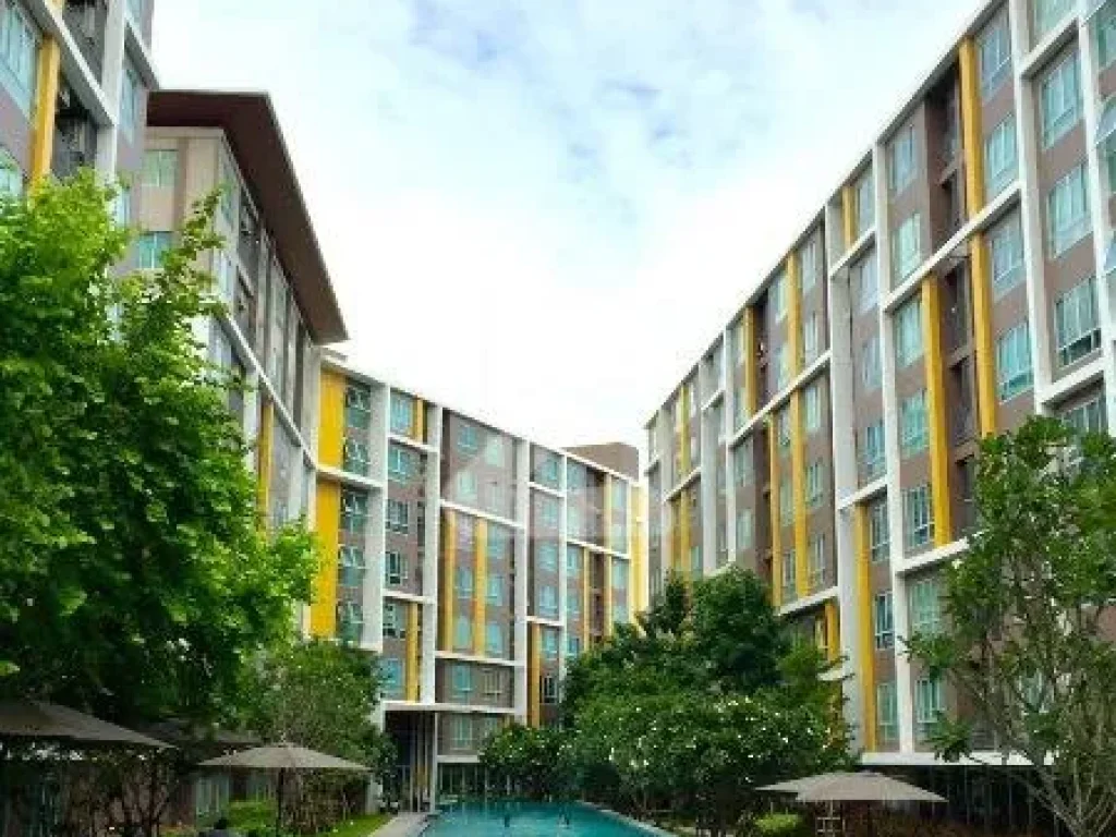 ให้เช่า D Condo บางแสน พร้อมเฟอร์ ใกล้ มบู นิดเดียว