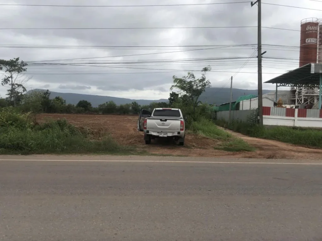 ขายที่ดินถมแล้วติดถนนหลักเส้นหลักเกษตรสมบูรณ์-หนองบัวแดง บ้านโนนสังข์ ตบ้านบัว