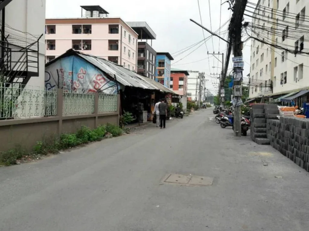 ขายที่ดิน 202 ตรว ซรามคำแหง24 แยก10 ห่างสถานีรถไฟฟ้าMRT 900ม เขตบางกะปิ กรุงเทพๆ