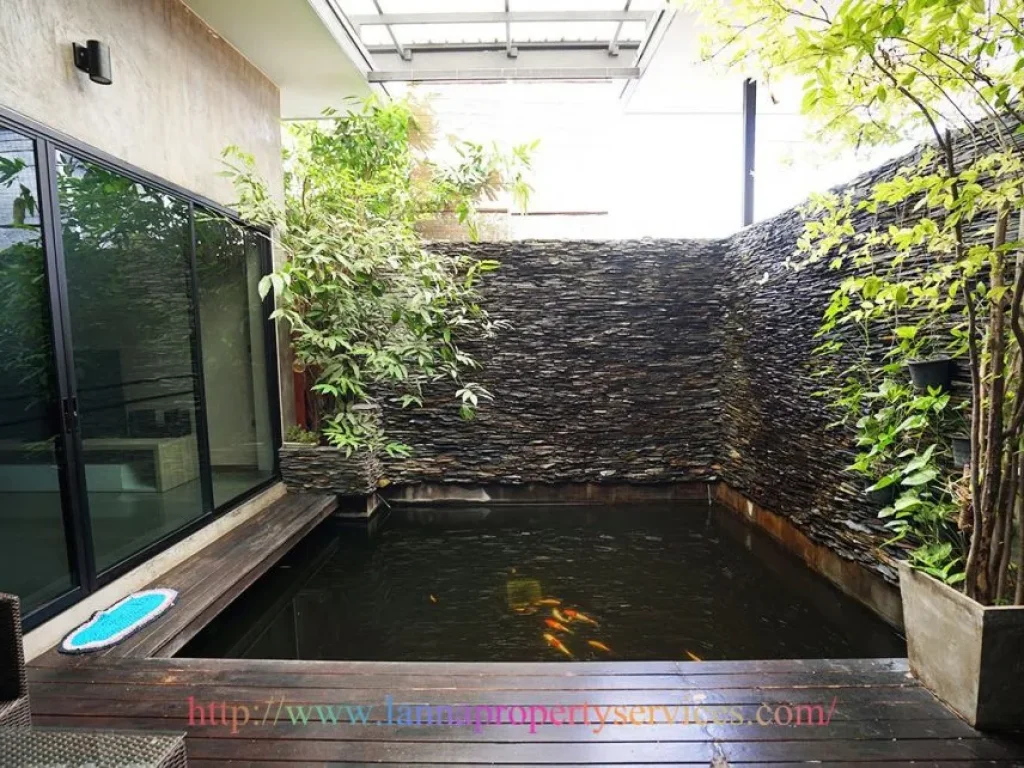 For rent-Furnished house with 2 bedrooms in community near SBS Chiang Mai