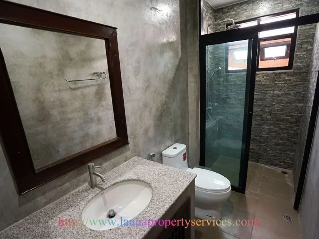 For rent-Furnished house with 2 bedrooms in community near SBS Chiang Mai