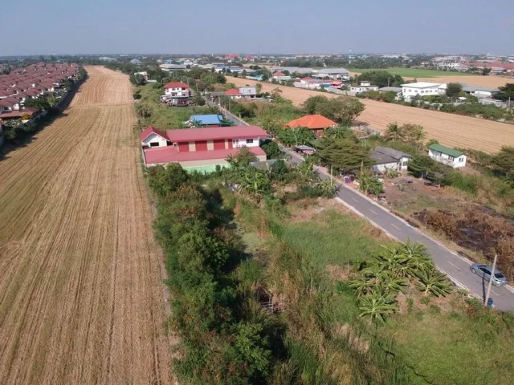 ที่ดินบางบัวทอง แปลงสวย เดินทางสะดวก ใกล้สถานีรถไฟ นนทบุรี