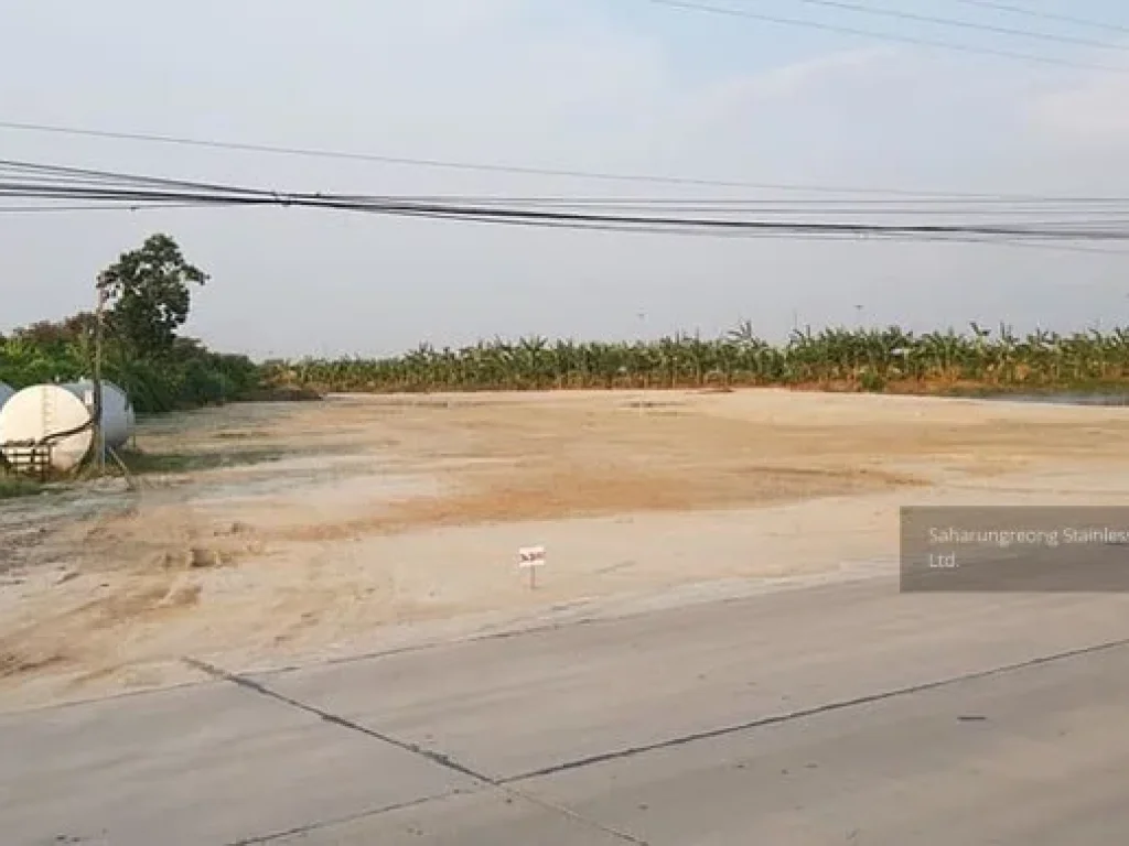 Land for rent near Amata Industrial City Chonburi ที่ดินเปล่าใกล้นิคมอมตะชลบุรี