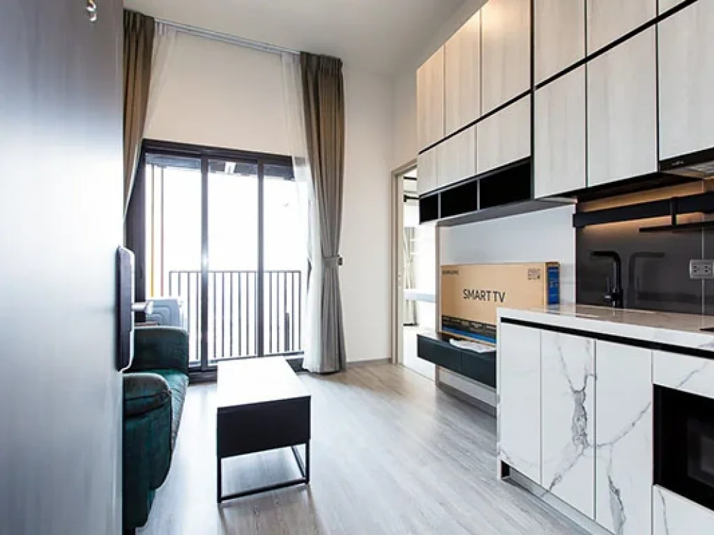 คอนโดใหม่ ห้องหายาก แบบ 1 ห้องนอน สไตล์ LOFT A Rare Type 1 Bedroom Loft Style Unit with Working Office Space at the Brand New