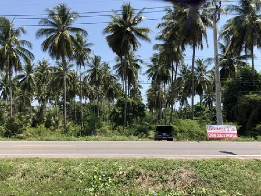 ขายที่ดินติดทะเลสวยๆ ราคาถูก บางสะพาน จประจวบ