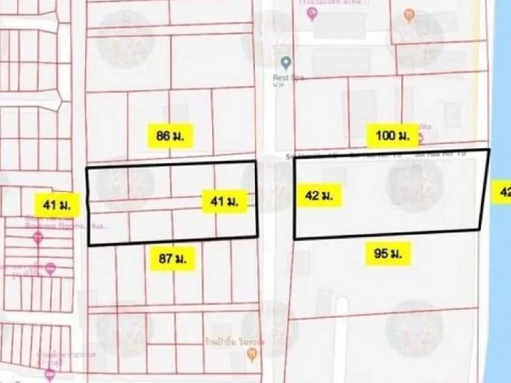 ที่ดินติดทะเล หัวหิน ซ19 ขนาด 2 ไร่กว่า หาดทรายสวย น้ำทะเลใส