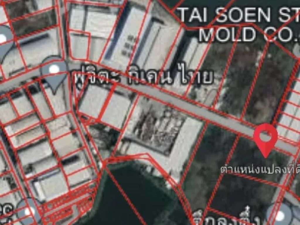 ขายที่ดิน 17 ไร่ติดถนน 2 ด้านเหมาะสร้างโรงงาน หมู่บ้าน