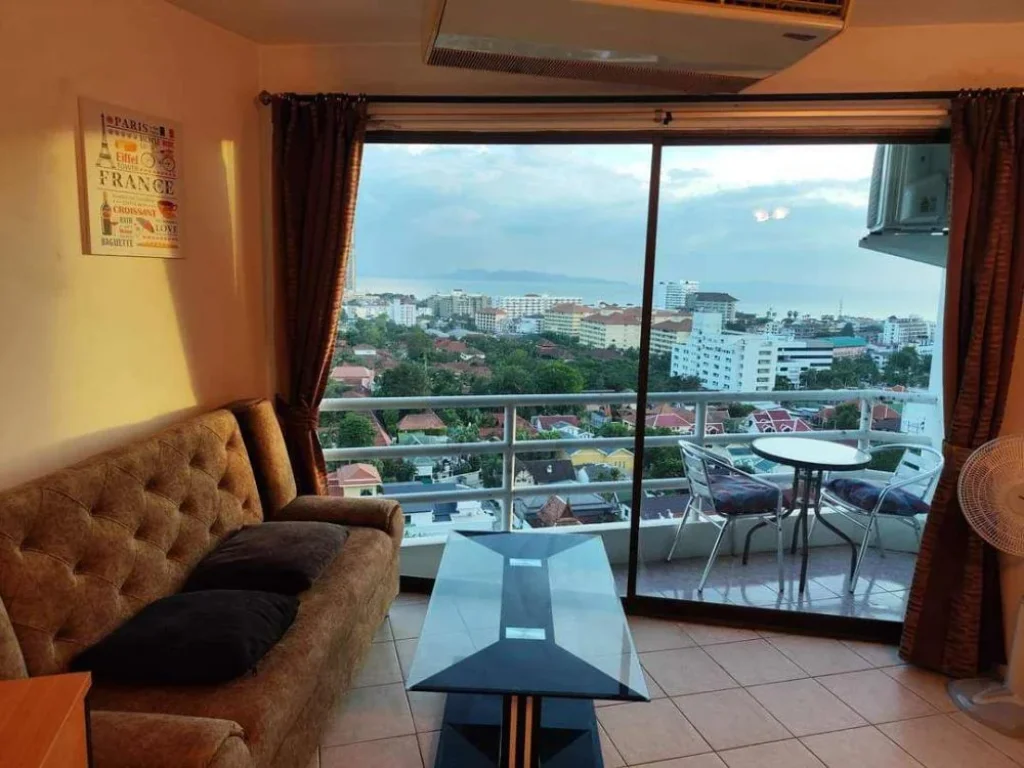 ให้เช่าคอนโดวิวทะเล 2 Studio Condo for rent View Talay 2B Sea