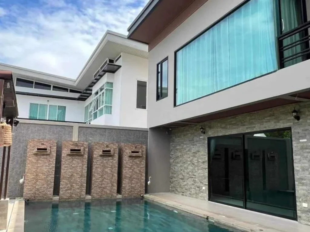 ขายบ้านพูลวิลล่า ห้วยใหญ่ 4 ห้องนอน Pool villa for sale 4