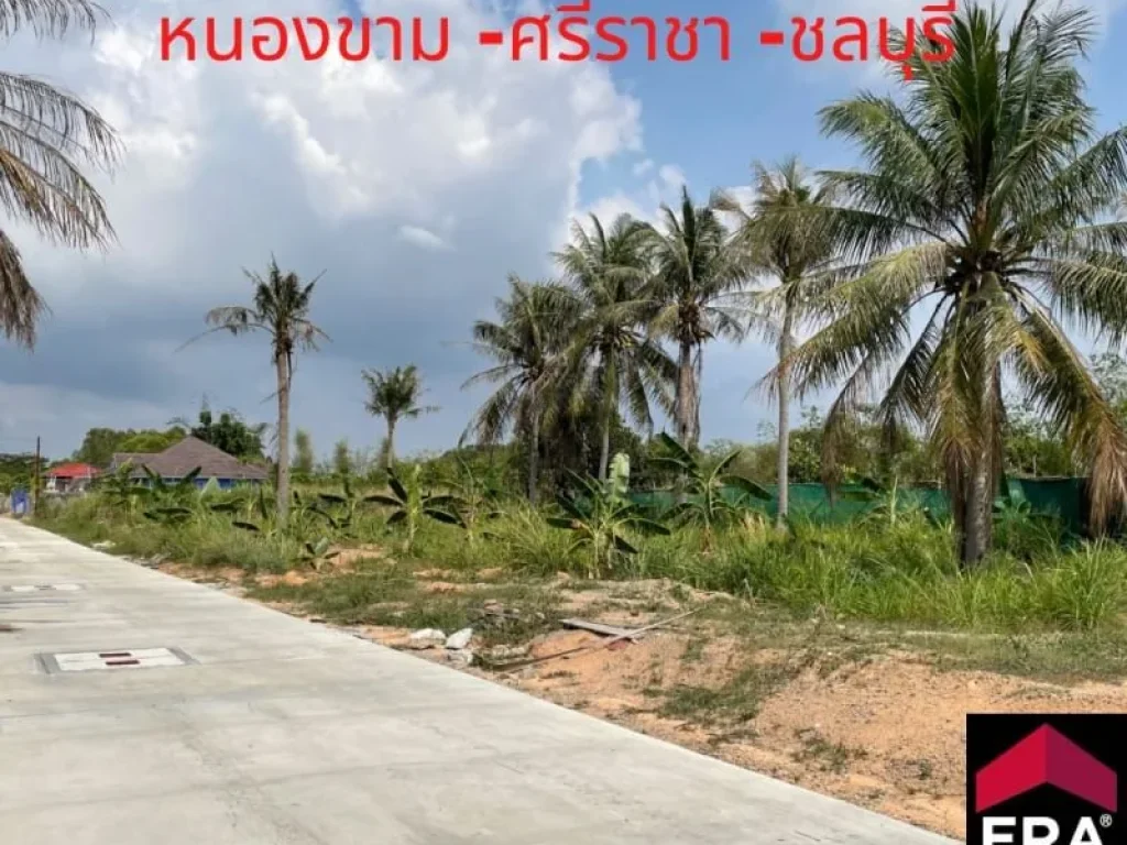 ขายที่ดินเปล่าหนองขาม 3 งาน 54 ตรว น้ำ-ไฟ เข้าถึง ที่ดินสวย