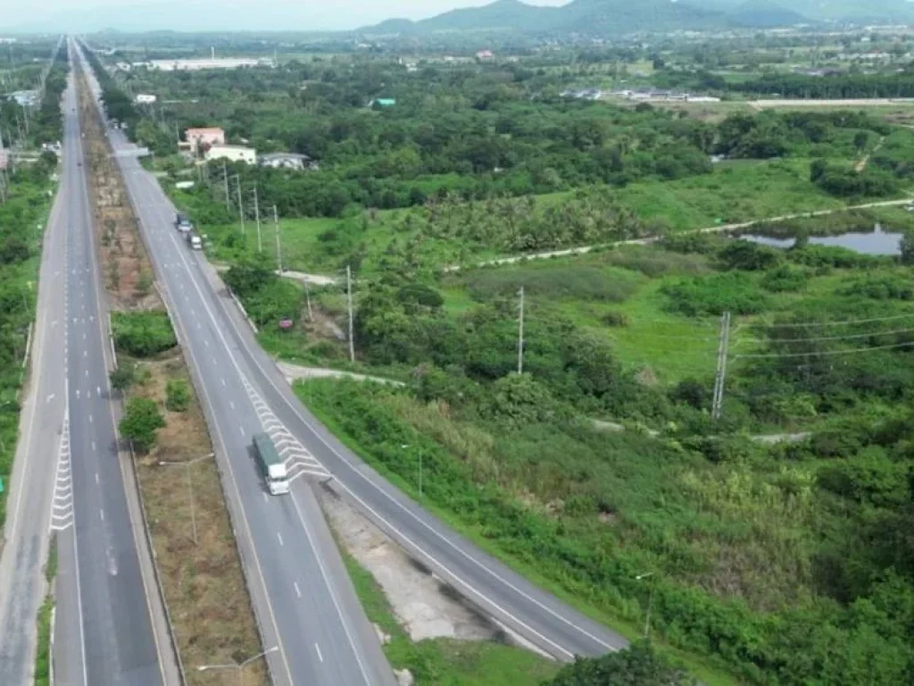 ที่ดินหัวหิน 16 ไร่ สี่แยกบายพาสหัวหิน หน้าติดถนนเพชรเกษมแนว