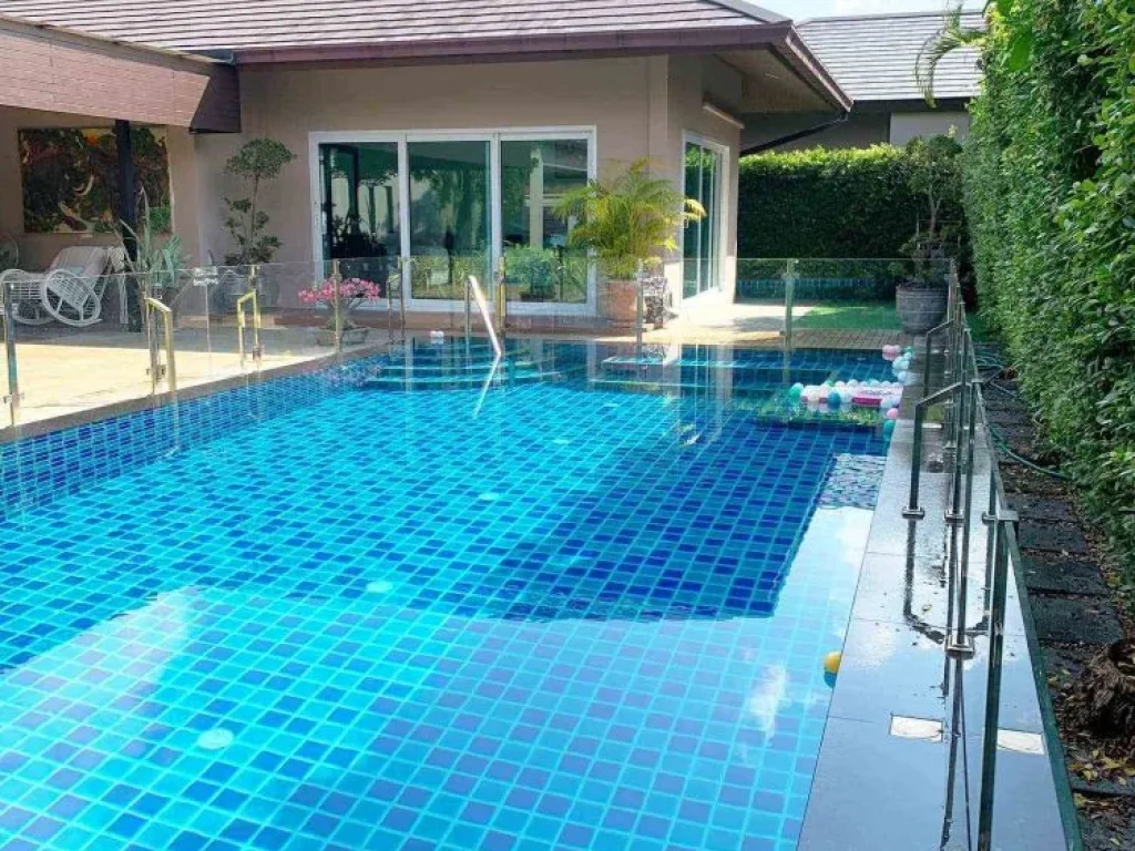 ขายบ้านเดี่ยว พร้อมสระว่ายน้ำโครงการบ้านพัทยา 5 Pool Villa