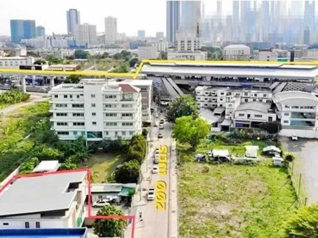 MRT ศรีอุดม ศรีนครินทร์ ใกล้รถไฟฟ้าสายสีเหลือง โฮมออฟฟิศ 3