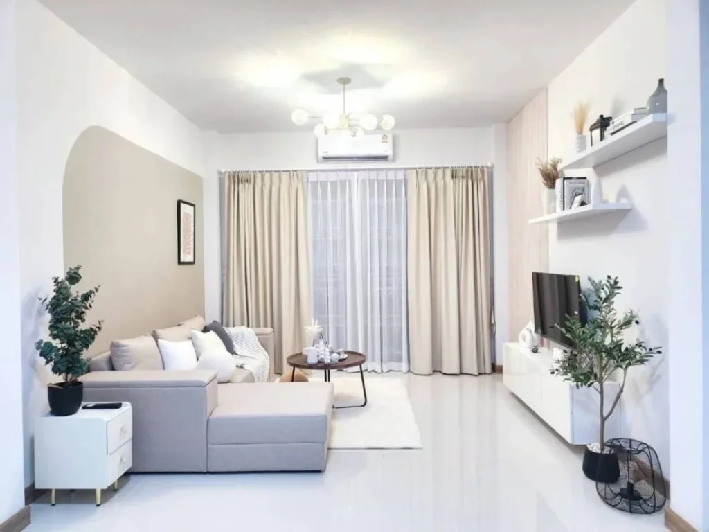 บ้านเดี่ยวชั้นเดียว Modern Minimalist Style Renovate