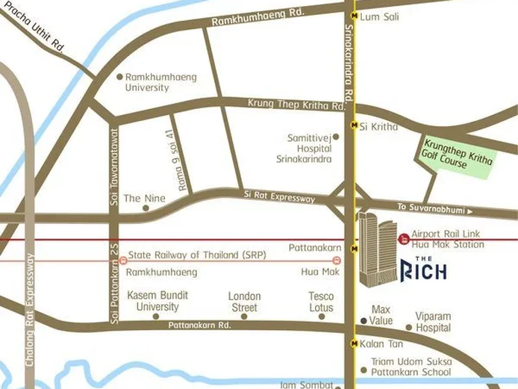 พิเศษ ให้เช่าคอนโด The Rich Rama 9-Srinakarin เดอะริช