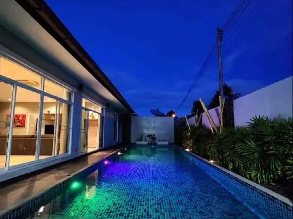 ให้เช่าพลูวิลล่า 3 ห้องนอน ห้วยใหญ่ Pool Villa for rent 3