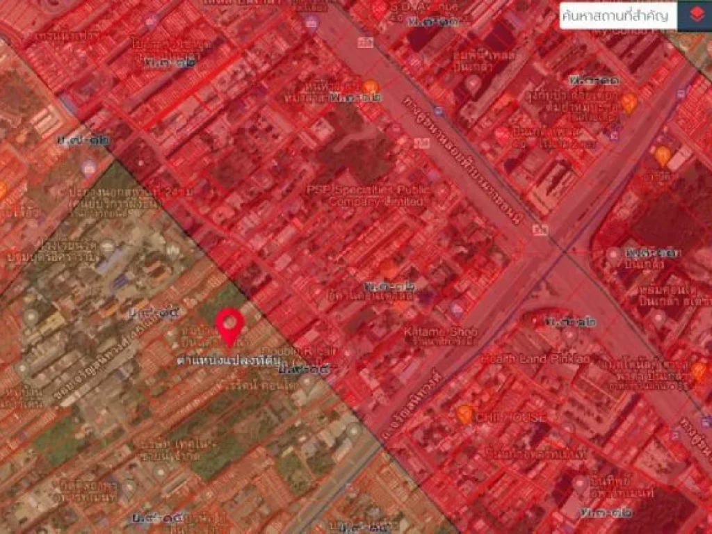 ขายที่ดิน เขตบางกอกน้อย ซอยจรัญสนิทวงศ์45 ใกล้สนามหลวง