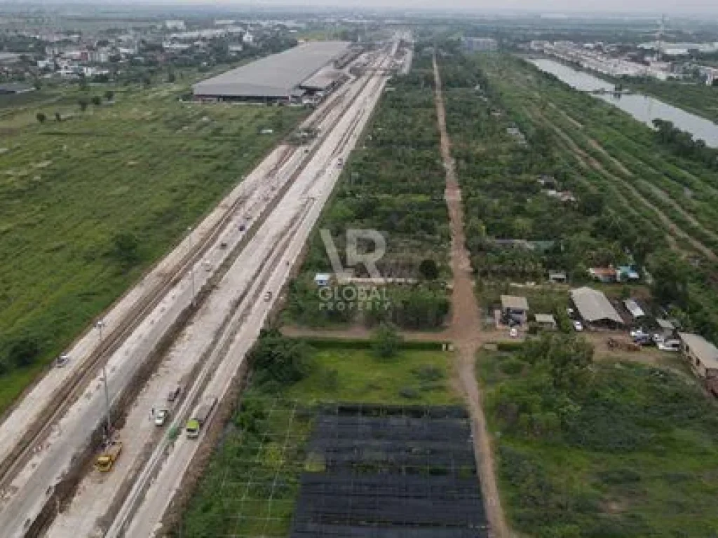 ขายที่ดินปทุมธานี ธัญบุรี คลอง 7 ขนาด 20ไร่ ที่ดินเปล่า