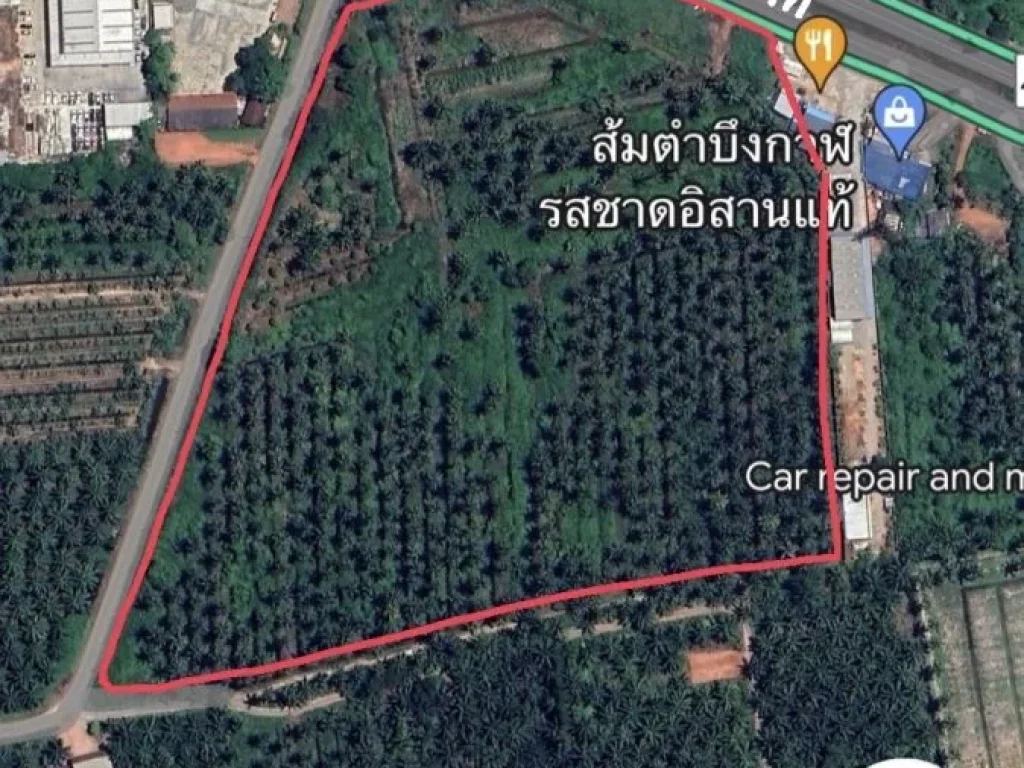 ขายที่ดินทำเลติดถนนใหญ่ หน้ากว้าง 112 เมตร