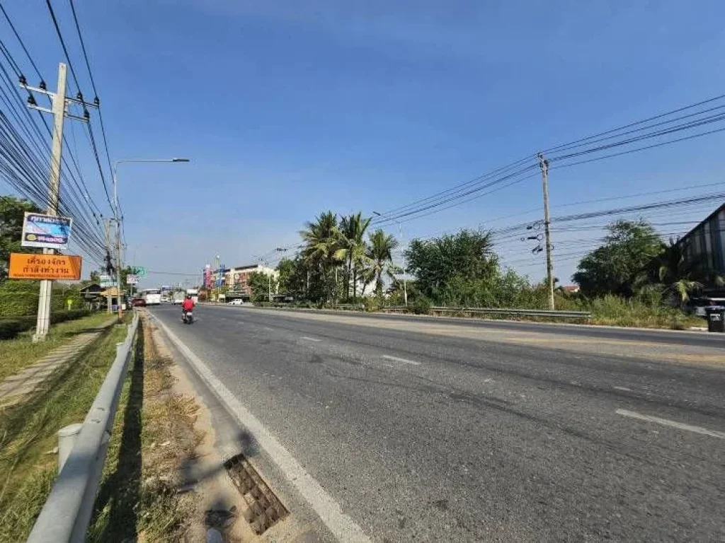 ขายที่ดินเปล่าติดถนนวัดศรีวารีน้อย สมุทรปราการ