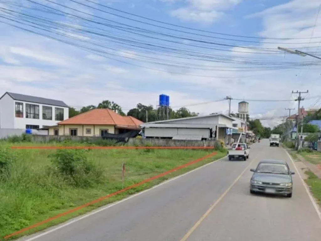 ขายที่ดินสวย หลังมหาลัยแม่โจ้ ในชุมชนเมือง ติดหมู่บ้านจัดสรร