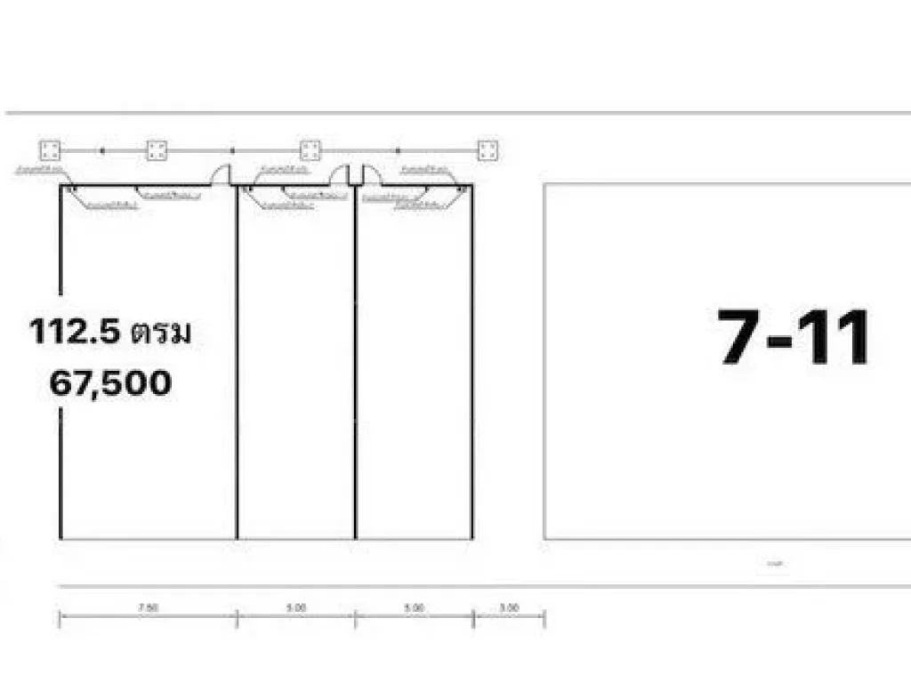 ให้เช่าพื้นที่ทำเลค้าขาย อ่อนนุช 39 ราคาเช่า 67500บาท