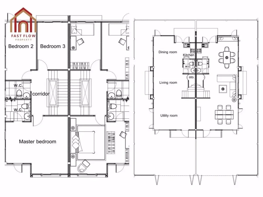 ขาย บ้านแฝด หลังมุม ซอยพหลโยธิน 73 ใกล้ BTS สถานีแยก คปอ