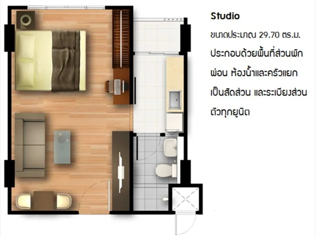 ขายคอนโดมิเนียม ดี คอนโด จรัญฯ-บางขุนนนท์