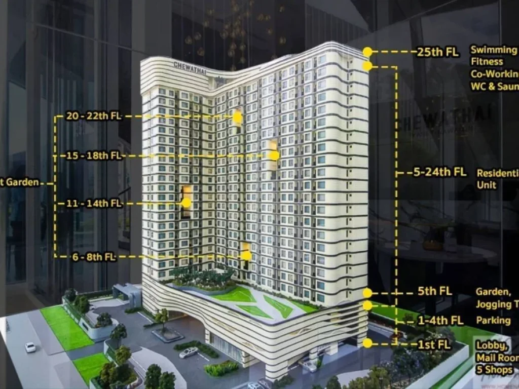 คอนโด ทำเลดี โครงการชีวาทัย เกษตร-นวมินทร์