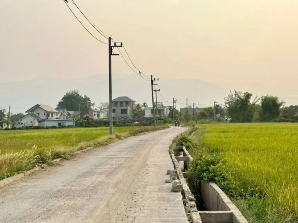 พลาดไม่ได้ ที่ดินถมแล้ว วิวภูเขาและวิวทุ่งนาสวย อเมือง